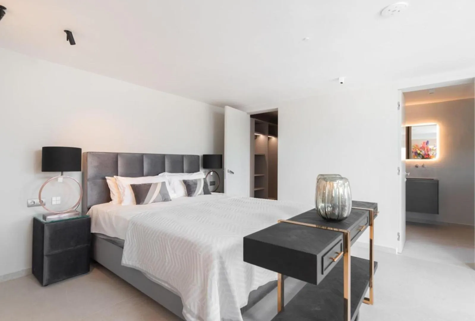 Lägenhet Villa Lujo Ibiza, Piscina Infinity Y 4 Suites Dobles En Can Furnet