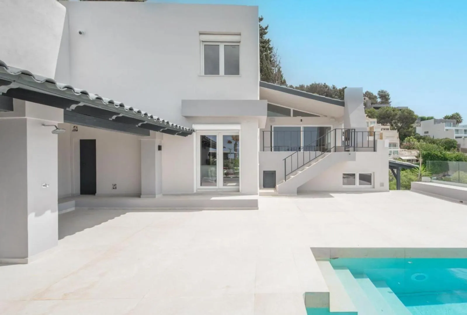 Villa Lujo Ibiza, Piscina Infinity Y 4 Suites Dobles En Can Furnet Spanien