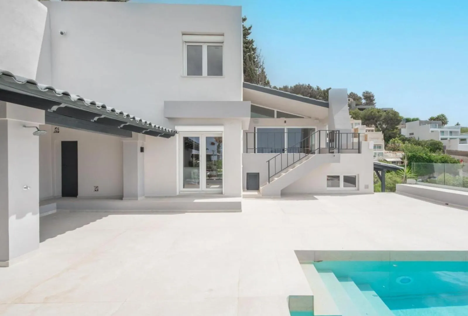 Villa Lujo Ibiza, Piscina Infinity Y 4 Suites Dobles En Can Furnet Lägenhet